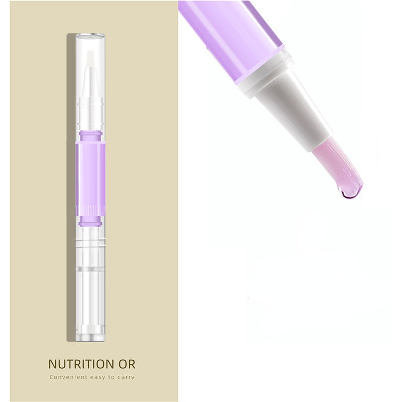 Venta al por mayor Pluma de aceite nutritivo de dedo de arte de uñas de plástico